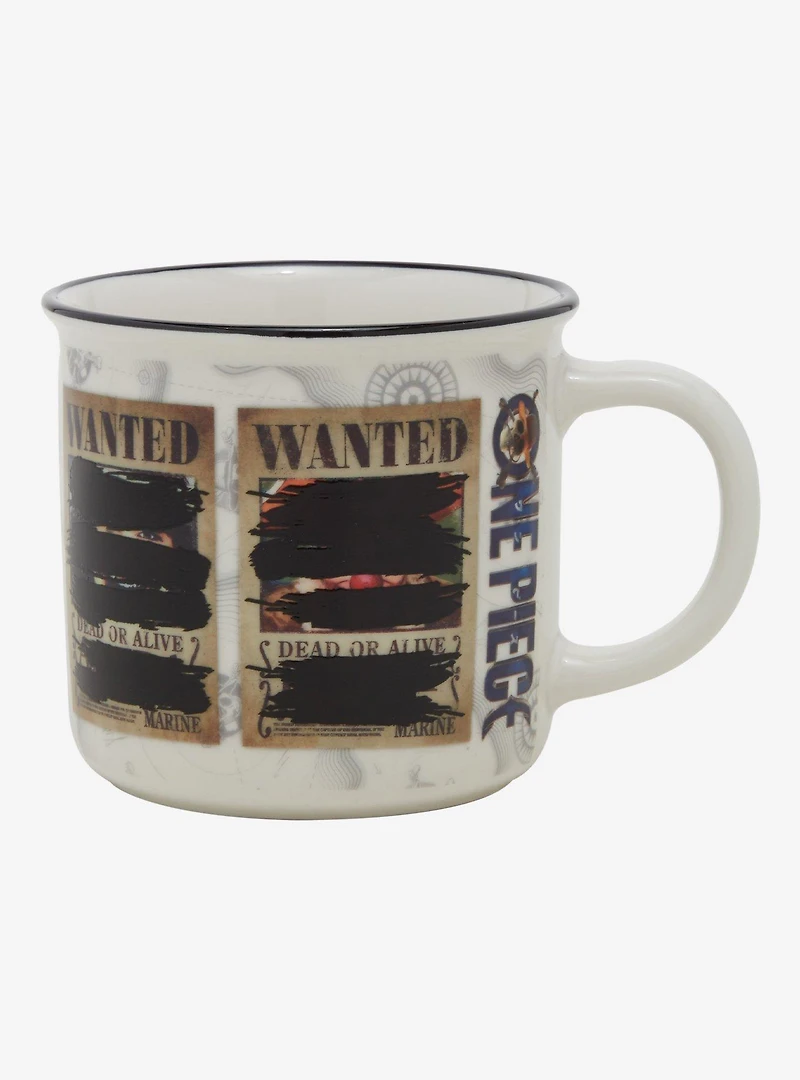 One Piece Wanted Posters Heat-Changing Mug