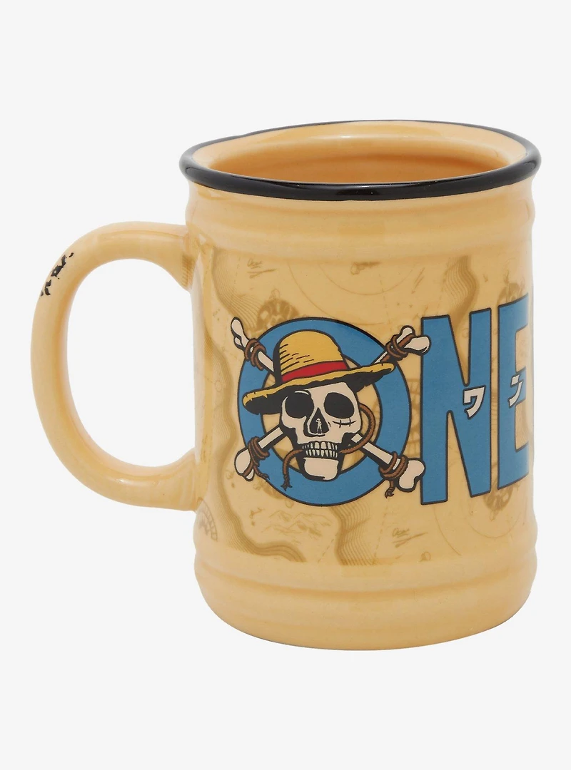 One Piece Title Molded Mug
