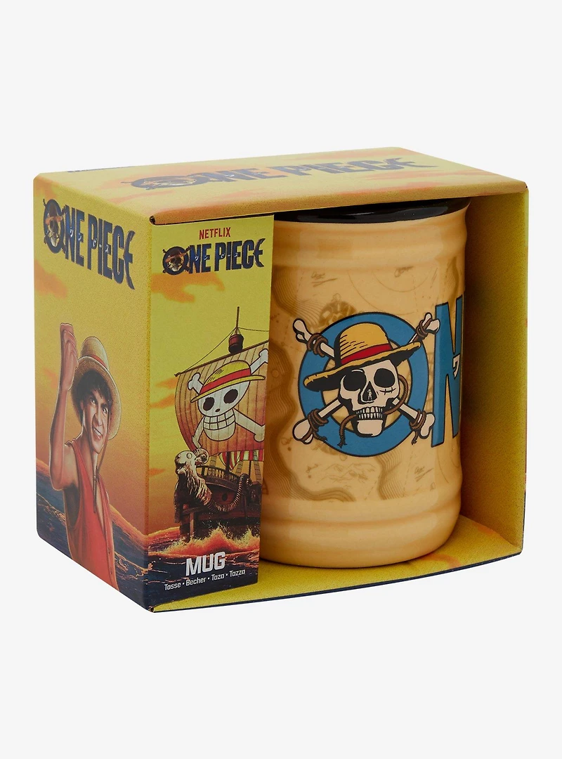 One Piece Title Molded Mug