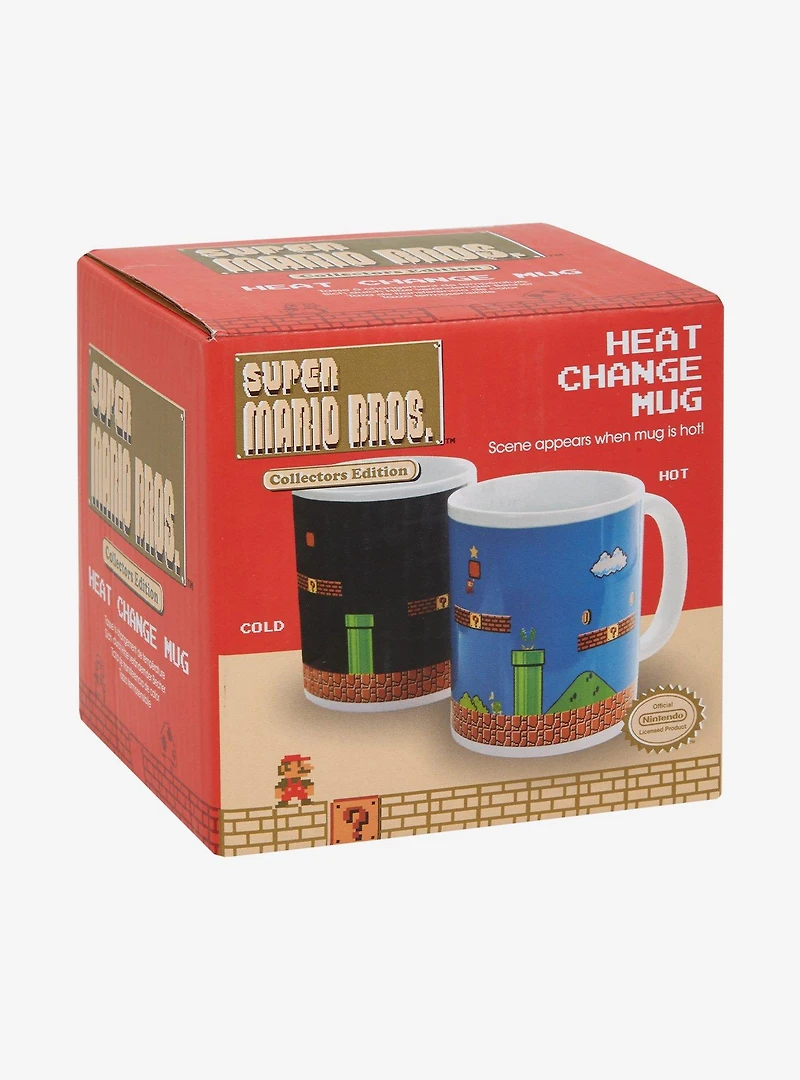 Nintendo Super Mario Bros. Heat Change Mug