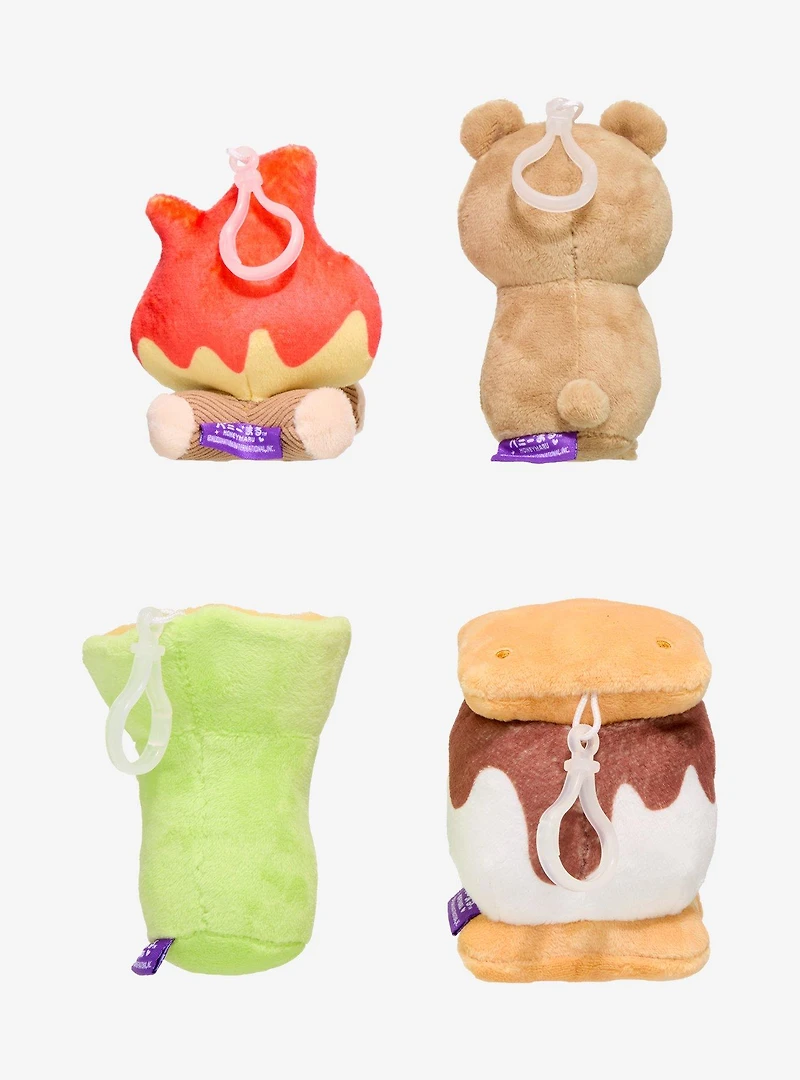 Honeymaru Camping Blind Box Plush Keychain