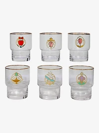 Disney Princess Icons Drinking Glass Set