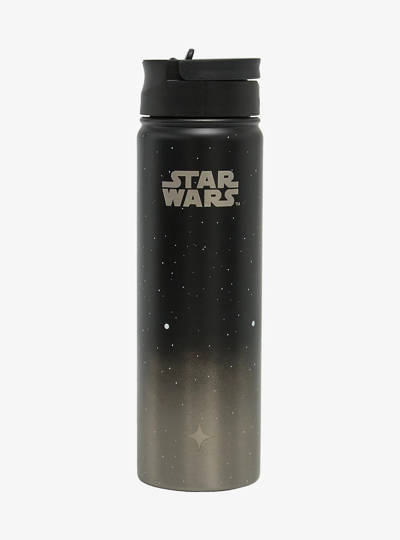 Star Wars Death Star Starry Water Bottle