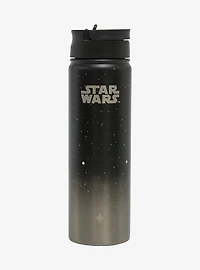 Star Wars Death Star Starry Water Bottle