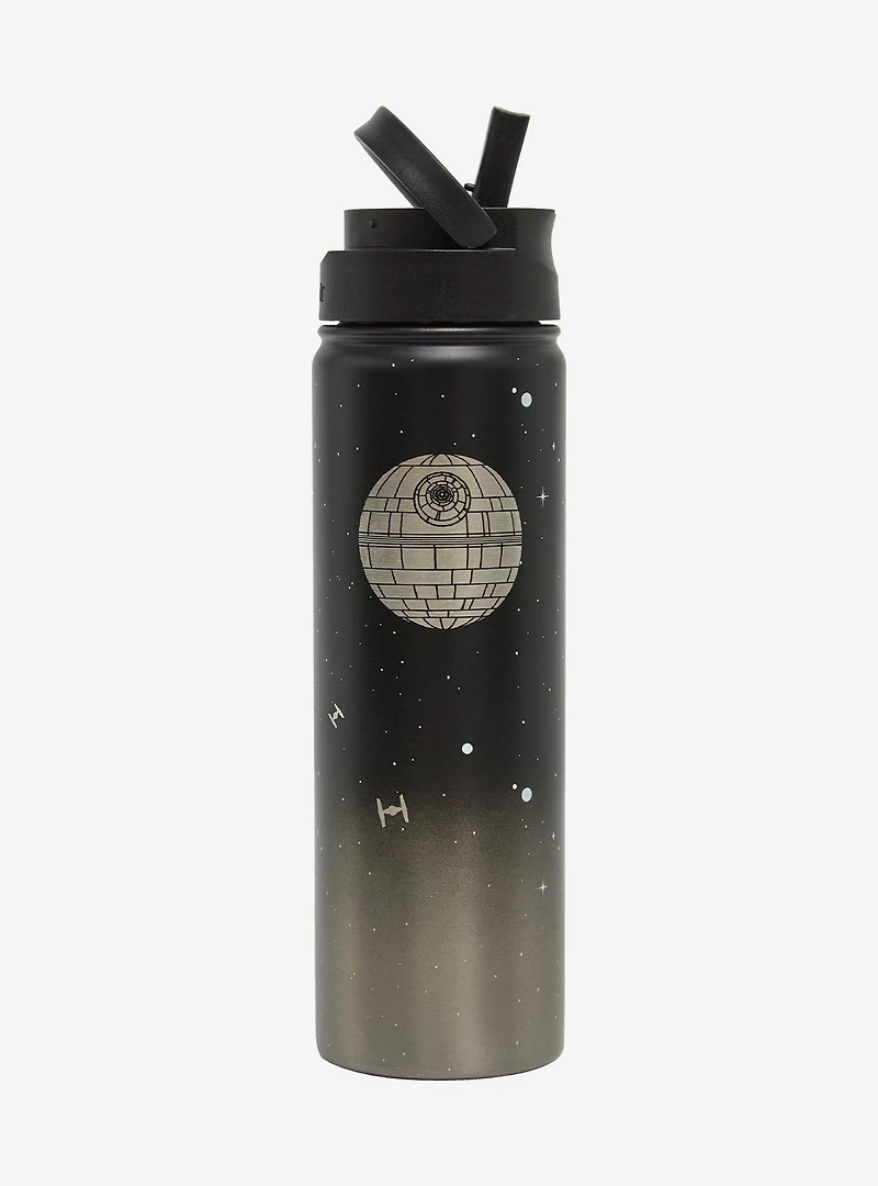 Star Wars Death Star Starry Water Bottle