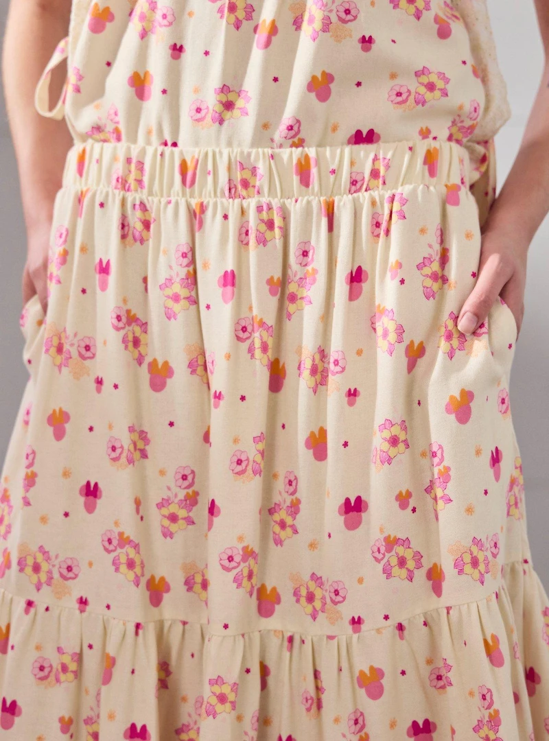 Disney Minnie Mouse Floral Maxi Skirt - BoxLunch Exclusive