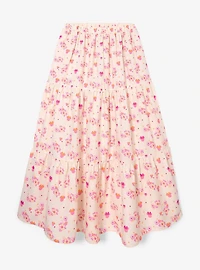 Disney Minnie Mouse Floral Tiered Plus Skirt — BoxLunch Exclusive