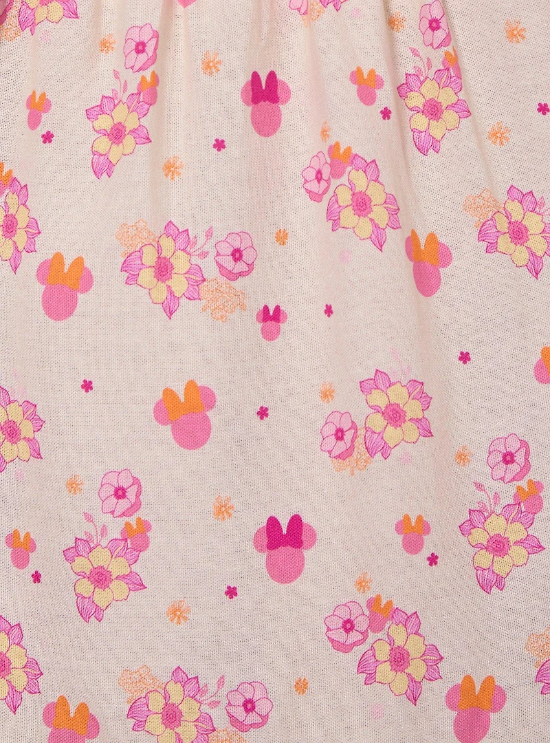 Disney Minnie Mouse Floral Tiered Plus Skirt — BoxLunch Exclusive