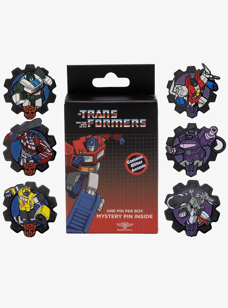 Transformers Mystery Enamel Pin Blind Box Series