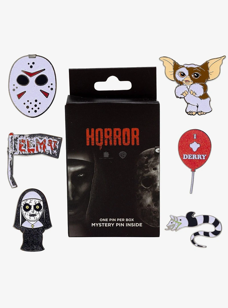 Warner Bros. Horror Movies Mystery Enamel Pin Blind Box Series