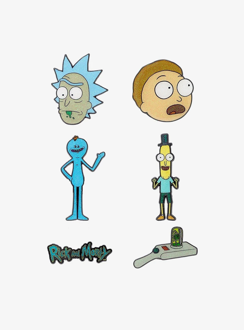 Rick and Morty Mystery Enamel Pin Blind Box Series 2 Pack