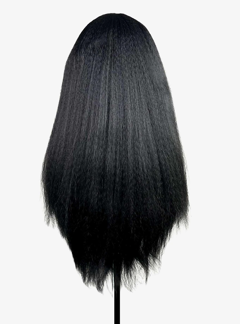 Crimped Nyx Black Wig