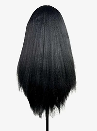 Crimped Nyx Black Wig