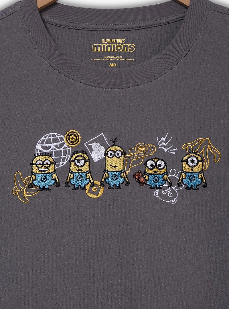 Minions Lineup Women's Plus T-Shirt - BoxLunch Exclusive