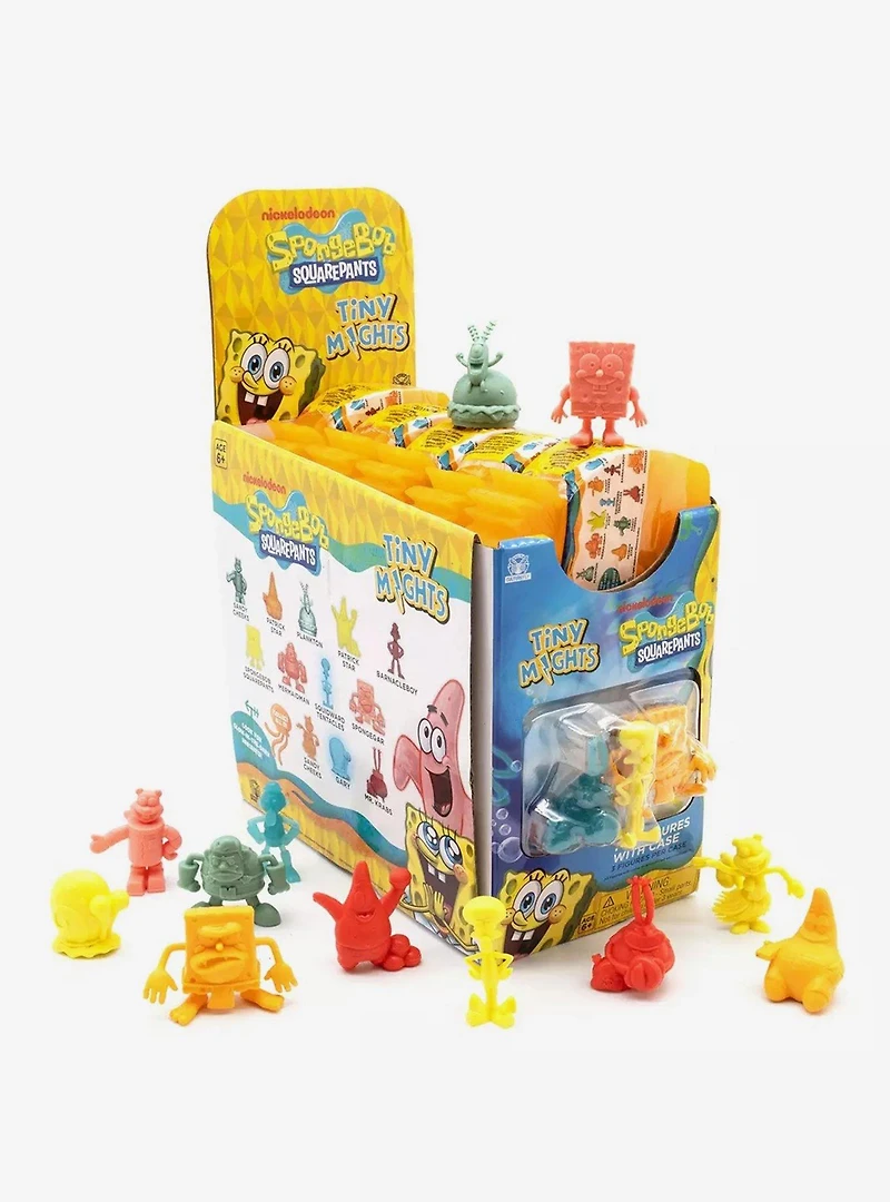 SpongeBob SquarePants Tiny Mights Blind Box Mini Figure Set