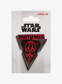 Star Wars Darth Maul Name Enamel Pin — BoxLunch Exclusive
