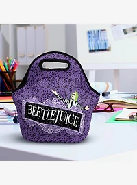 Beetlejuice Logo Soft Neoprene Lunch Bag