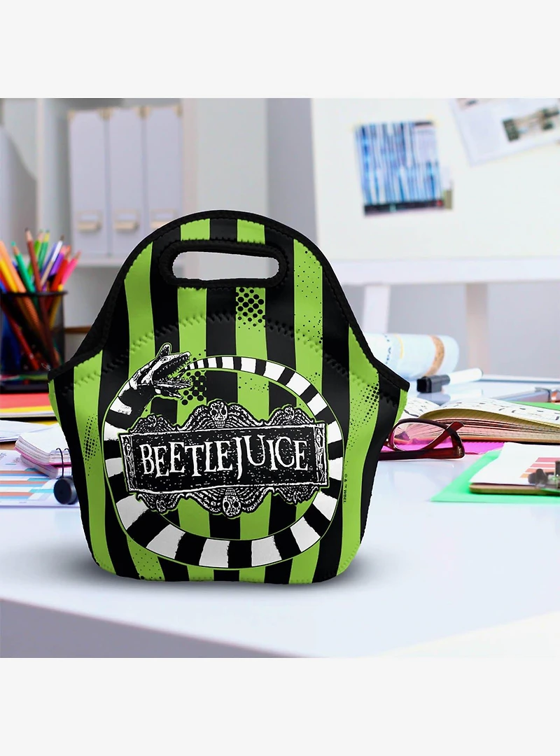 Beetlejuice Sand Snake Loop Soft Neoprene Lunch Bag