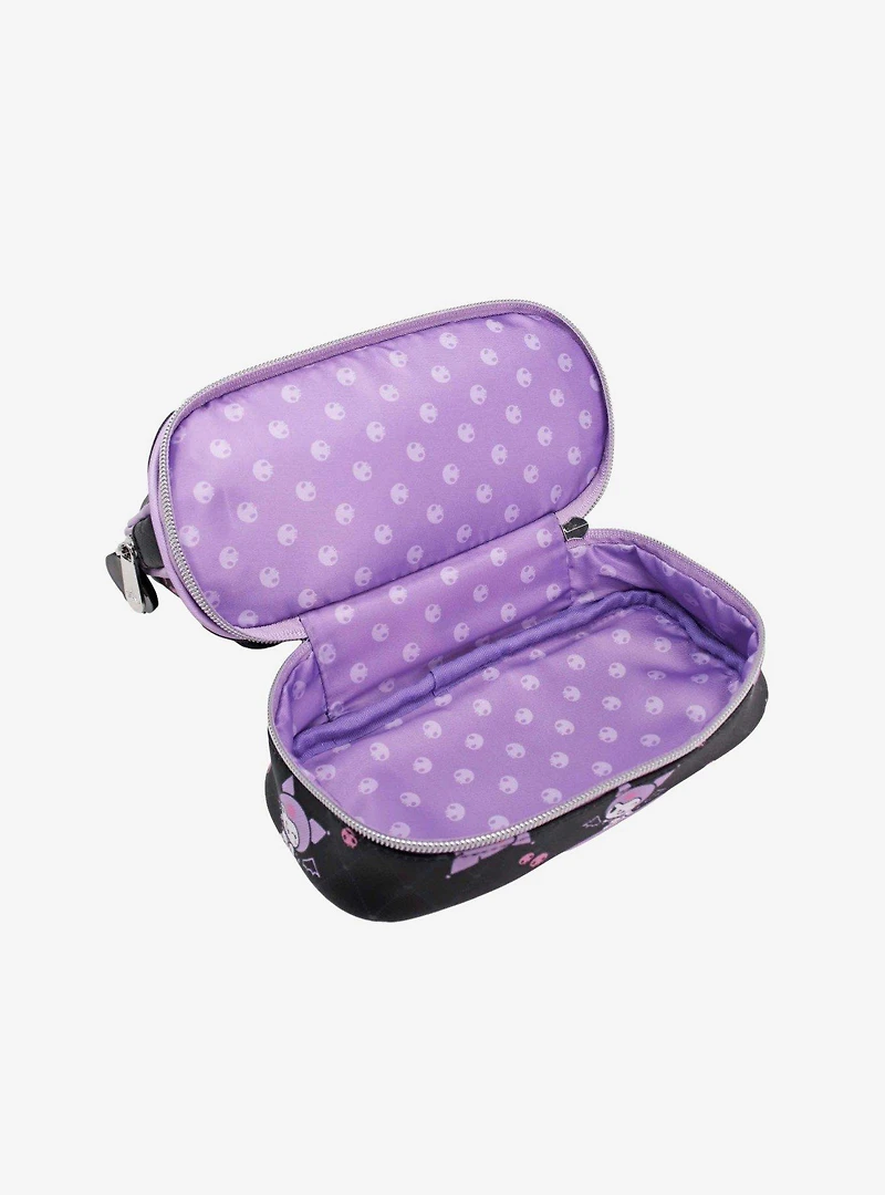 Sanrio Kuromi Double Layer Makeup Bag
