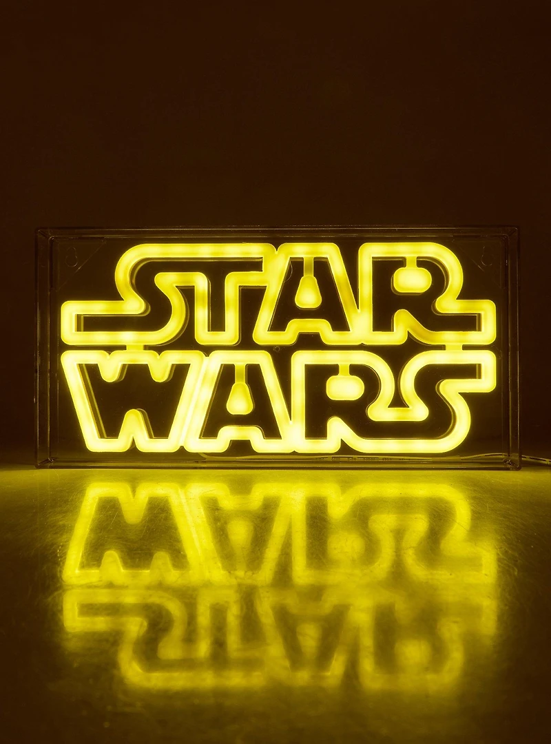 Star Wars Title Neon Lamp