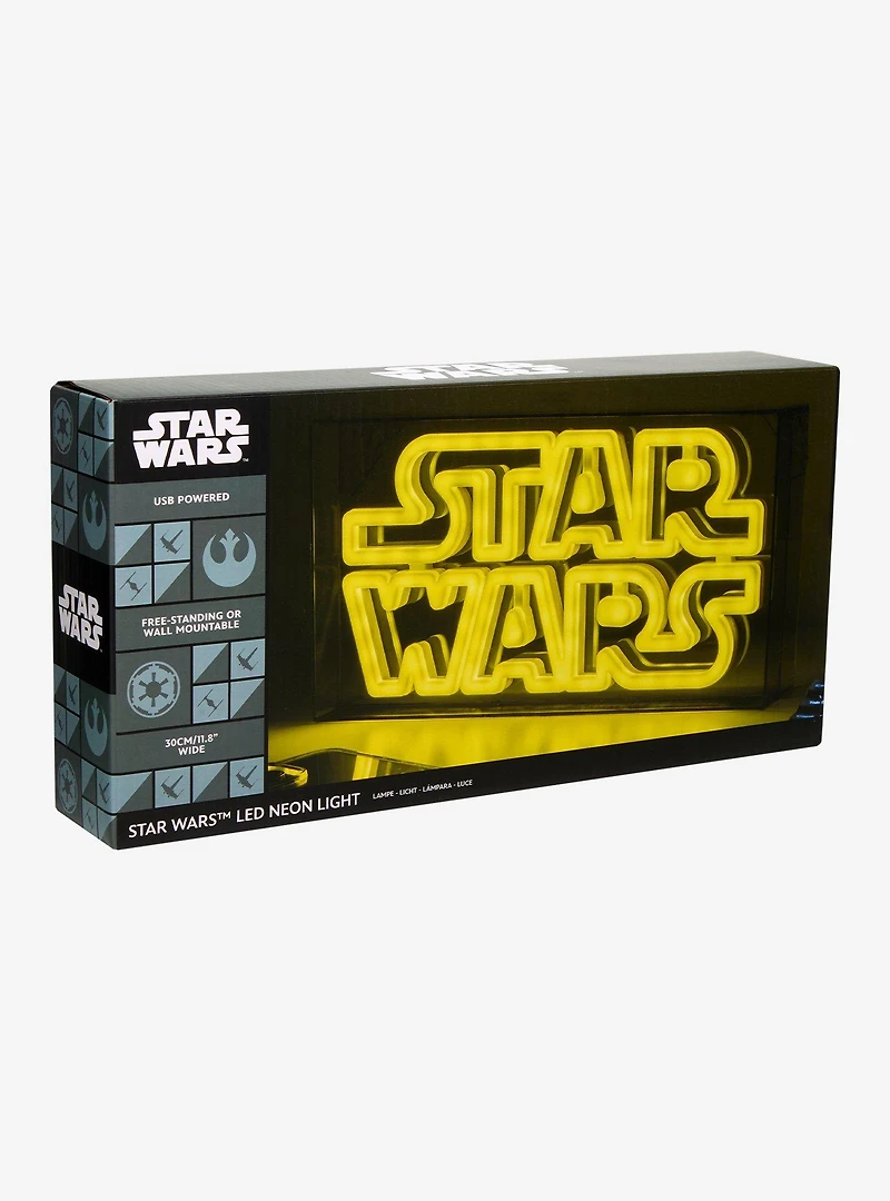 Star Wars Title Neon Lamp