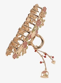 Disney Beauty and the Beast Roses Metal Claw Clip — BoxLunch Exclusive