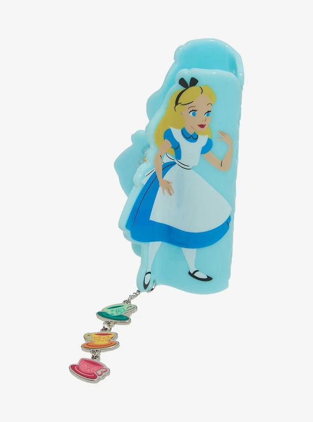 Disney Alice in Wonderland Dinah Daisies Metal Claw Hair Clip Disney Alice in Wonderland Dinah Daisies Metal Claw Clip  main image 4