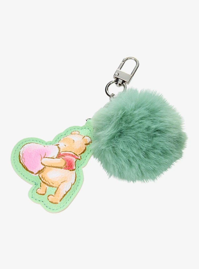 Disney Winnie the Pooh Multi-Charm Pom Pom Keychain - BoxLunch Exclusive