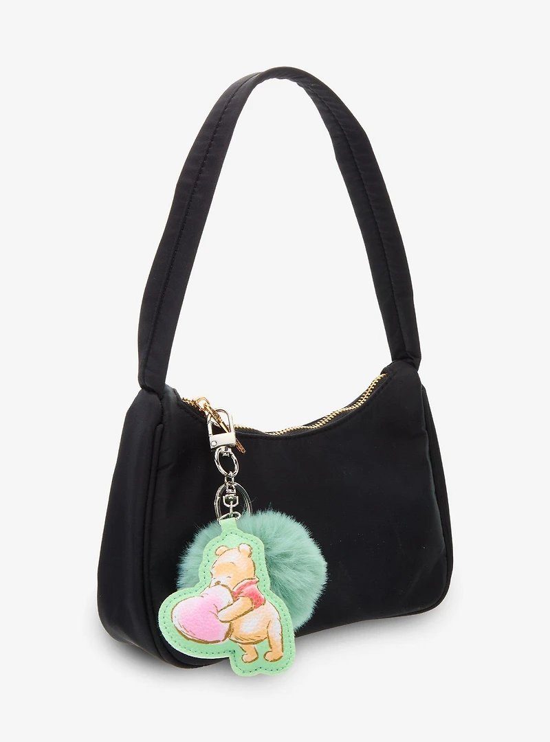 Disney Winnie the Pooh Multi-Charm Pom Pom Keychain - BoxLunch Exclusive