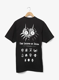 Nintendo The Legend of Zelda: Majora's Mask Logo T-Shirt - BoxLunch Exclusive