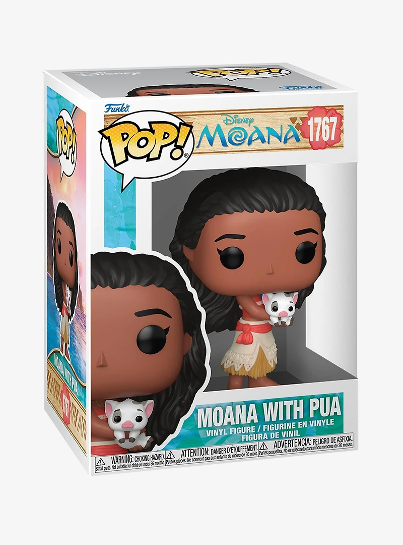 Funko Pop! Disney Moana Moana with Pua Vinyl Figure