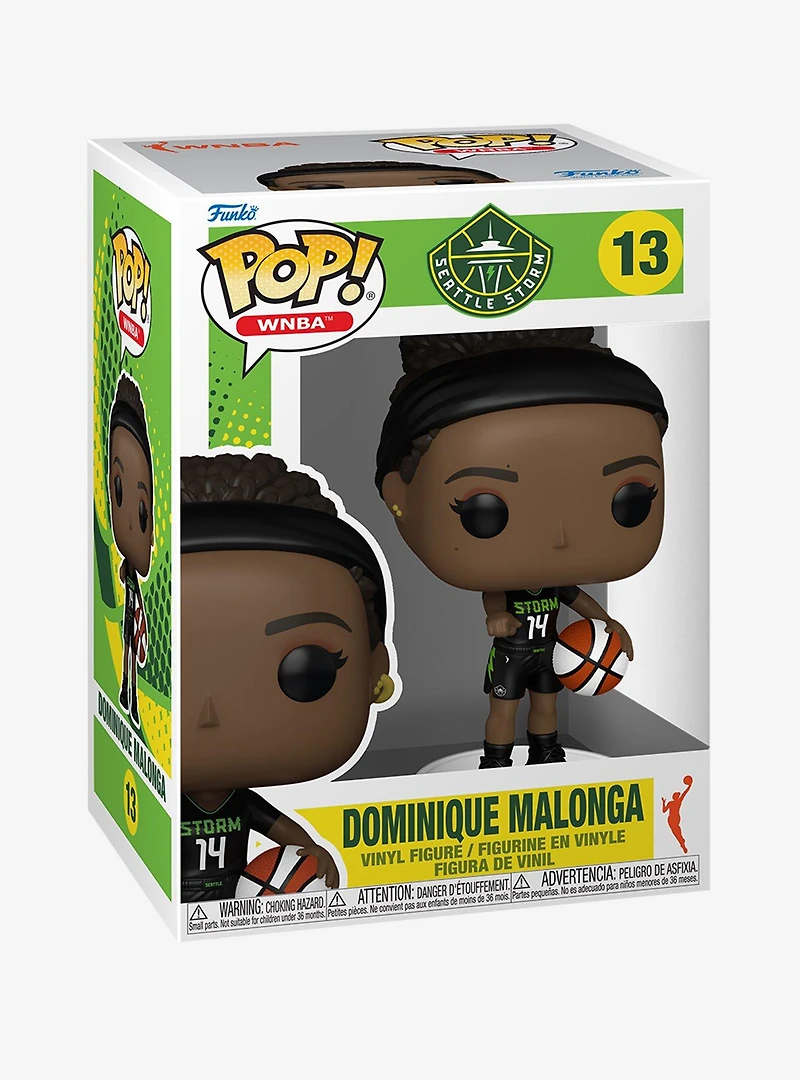 Funko Pop! WNBA Seattle Storm Dominique Malonga Vinyl Figure
