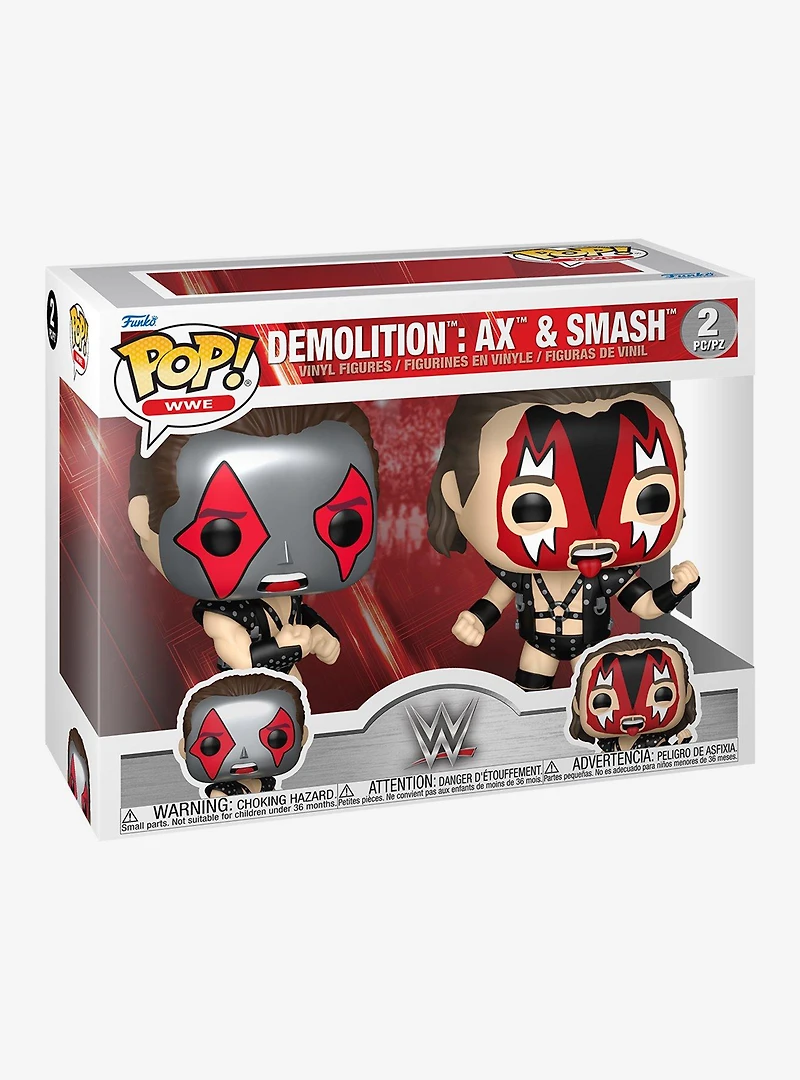 Funko Pop! WWE Demolition: Ax & Smash Vinyl Figure