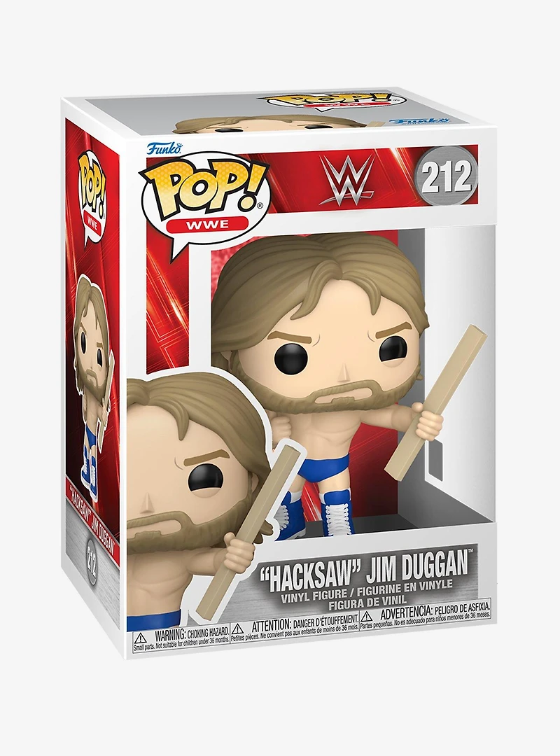 Funko Pop! WWE “Hacksaw” Jim Duggan Vinyl Figure