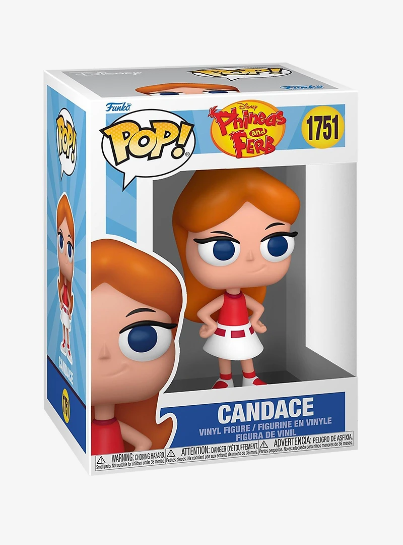 Funko Pop! Disney Phineas and Ferb Candace Vinyl Figure