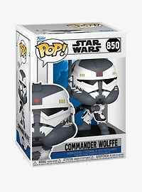 Funko Pop! Star Wars Commander Wolffe Vinyl Bobblehead