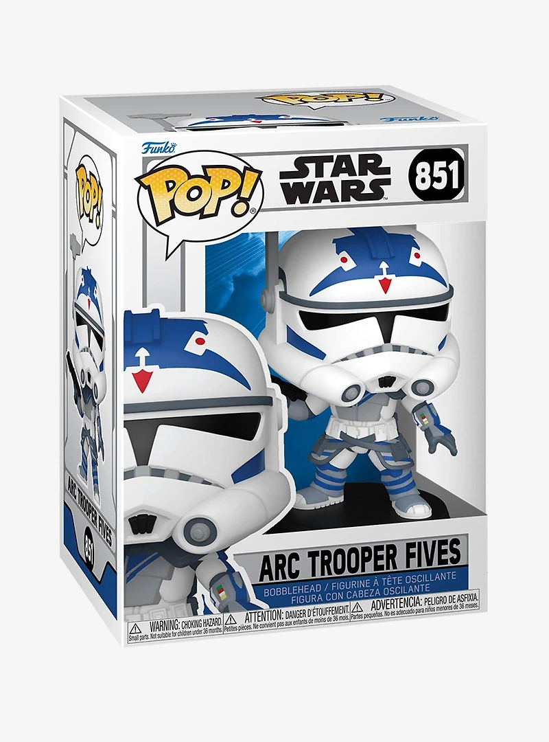 Funko Pop! Star Wars Arc Trooper Fives Vinyl Bobblehead
