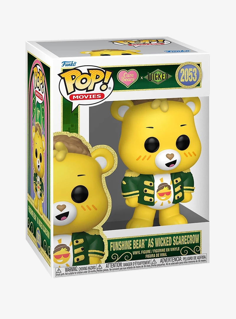 Funko Pop! Movies Care Bears x Wicked Funshine Bear as Wicked Scarecrow Vinyl Figure