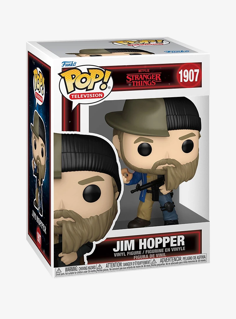 Funko Pop! Television Stranger Things Jim Hopper (Split) Vinyl Figure