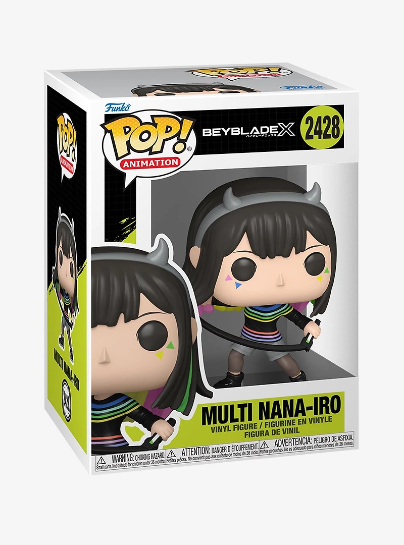 Funko Pop! Animation Beyblade X Multi Nana-iro Vinyl Figure
