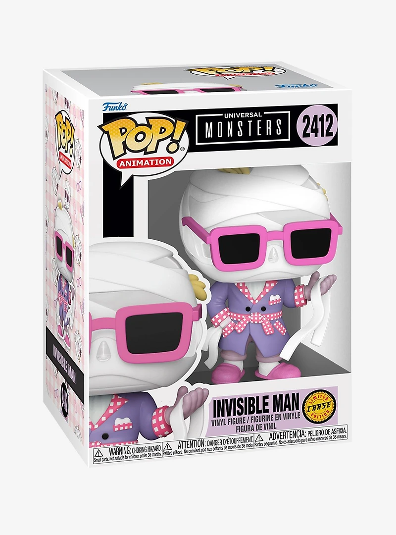 Funko Pop! Animation Universal Monsters Invisible Man Vinyl Figure