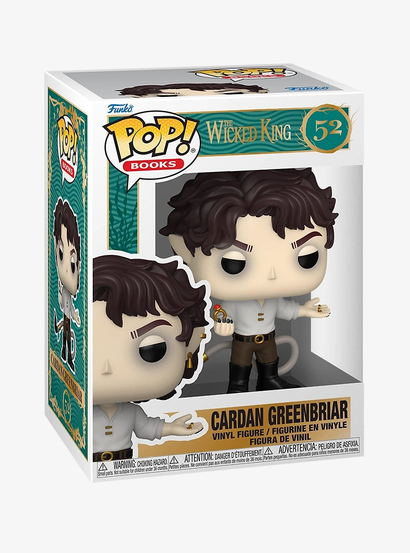 Funko Pop! Books The Wicked King Cardan Greenbriar Vinyl Figure