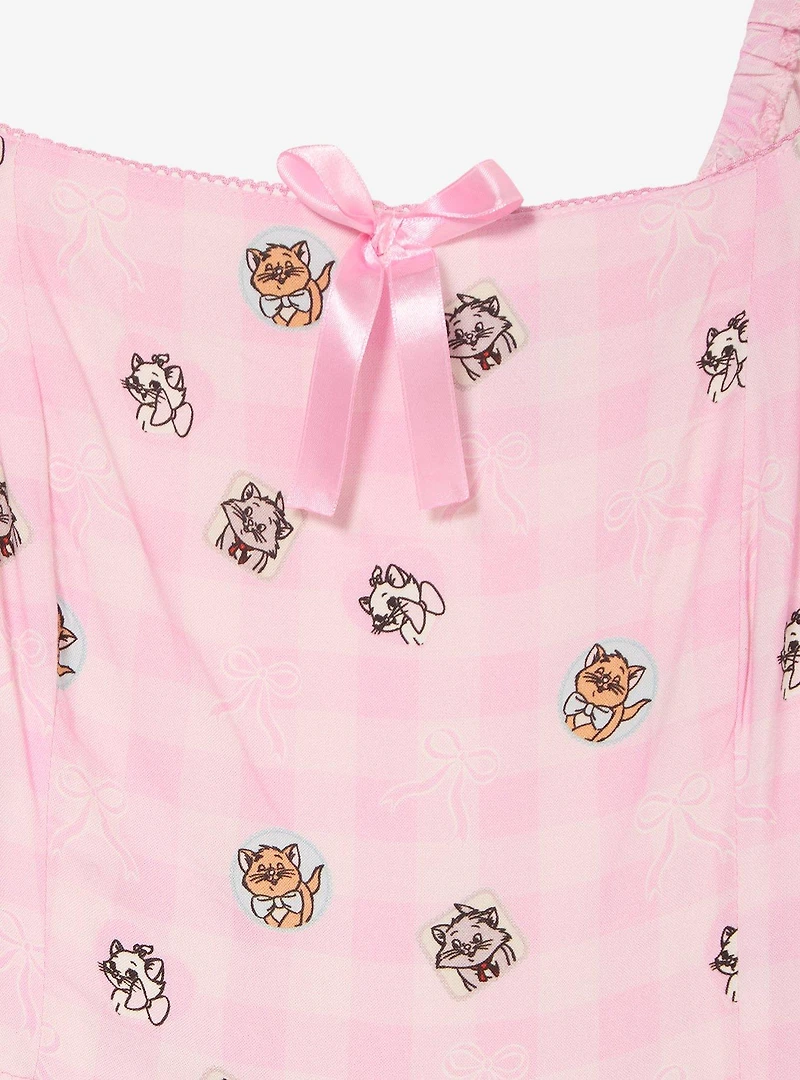 Disney The Aristocats Kittens Gingham Plus Dress - BoxLunch Exclusive