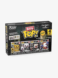 Funko Bitty Pop! Five Nights at Freddy's Withered Golden Freddy & Friends Mini Figure Set