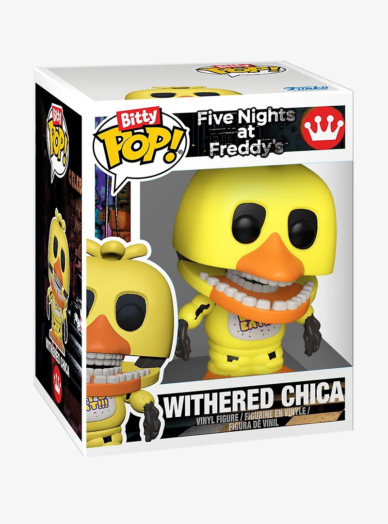Funko Bitty Pop! Five Nights at Freddy's Withered Freddy & Friends Mini Figure Set