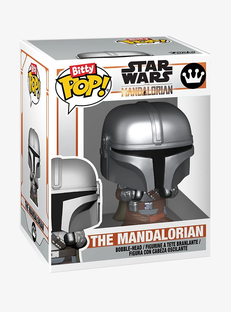 Funko Bitty Pop! Star Wars The Mandalorian in N1 Starfighter (With Grogu) Figure Set