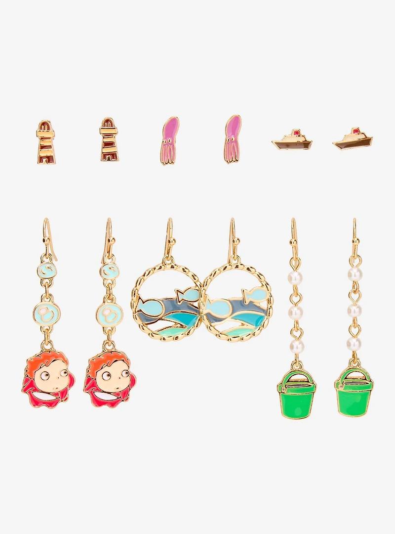 Studio Ghibli® Ponyo Icons Earring Set - BoxLunch Exclusive