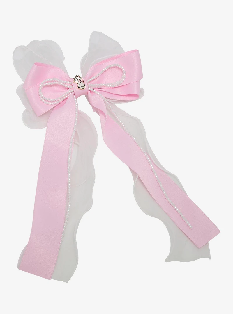 Disney The Aristocats Marie Pink Pearl Hair Bow - BoxLunch Exclusive