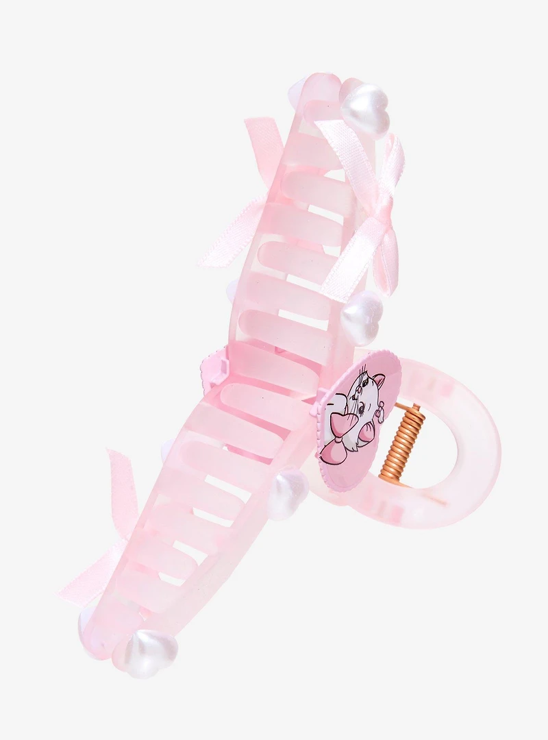 Disney The Aristocats Marie Pearl Hearts Claw Clip - BoxLunch Exclusive