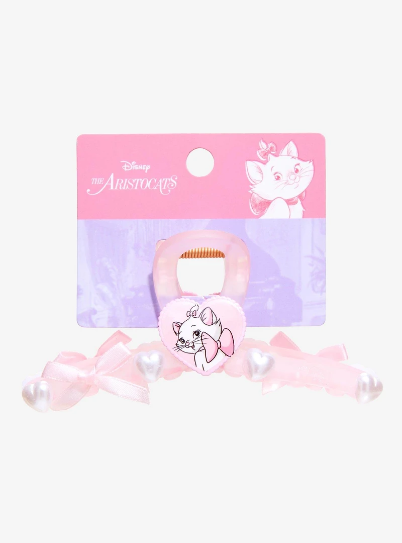 Disney The Aristocats Marie Pearl Hearts Claw Clip - BoxLunch Exclusive